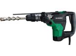 Hikoki DH40MCWSZ Martello Perforatore E Scalpellatore, Martello Demolitore, Punta Da Trapano Con Portautensili Sds-Max, 1100W