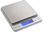 Ruhhy 3465 Bilancia Da Cucina Digitale 0,1 G - 2 Kg Argento