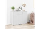 Vidaxl Credenza Bianca 88X30X70 Cm Materiale A Base Di Legno