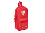 Zaino Con Portamatite Sevilla FúTbol Club Rosso (33 Pezzi)