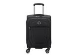 Delsey Paris Carrello Helium Dlx Expandable 4 Double Rolls Trolley 55 Black Nero