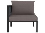 Syfax™ Divano Ad Angolo Modulare Bracciolo Destro Polyrattan Antracite