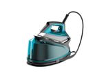 Rowenta DG7623 2200 W 1,1 L Microsteam 400 Grundplatte Schwarz - Blau (DG7623)