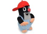 Figura In Peluche Della Piccola Talpa, Con Pantaloni E Berretto Rossi, 26 Cm
