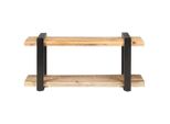 Syfax™ Mobile Porta Tv 90X40X40 Cm In Legno Di Mango Grezzo