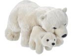 Wild Republic - Peluche - Mamma E Bambino - Orso Polare