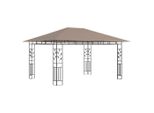 Padiglione Con Zanzariera 4X3X2,73 M Taupe 180 G/M²
