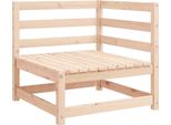 Divani Angolari Da Giardino 2 Pezzi Con Cuscini In Legno Di Pino Massiccio