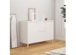 Vidaxl Credenza Bianca 103,5X35X70 Cm Materiale A Base Di Legno