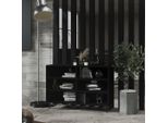 Vidaxl Credenza Nera 103,5X35X70 Cm Materiale A Base Di Legno