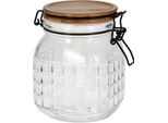 Vaso Di Vetro Con Coperchio, 1100 Ml