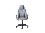 Sedia Girevole Inter Link Lysander Grigio, Nero