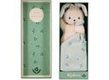 Kaloo Panno Coccole Coniglio Agrumi - Peluche Coperta Bambino Eco Regalo