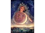 Art Puzzle Puzzle Illuminato Dea Della Luna 1000 Pezzi