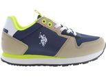 U.S. Polo Assn. Scarpe Ragazzi Blu Tessile SF18806 - Taglia: 31