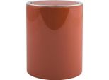 Msv Serie Bagno "Aspen"" Design Bidone Per Cosmetici Bidone A Pedale Bidone Con Coperchio Basculante Bidone Per Rifiuti 6 Litri (ØXh): Circa 18,5 X 26 Cm Rosso Terracotta"