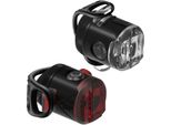 Lezyne Femto Usb Drive Nero Anteriore 15 Lm / Posteriore 5 Lm Luce Per Ciclismo