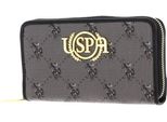 U.S. Polo Assn. Portafoglio Hampton Zip Wallet Black Grigio