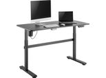 Scrivania Sit-Stand Scrivania Regolabile Elettricamente In Altezza 140X60Cm Max. 118Cm Scrivania Ergonomica Caricabile Fino A 50Kg