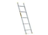 Drabest | Scala - 5 Gradini, Portata 150 Kg - Scala In Alluminio, Scala Singola, Piedini Antiscivolo