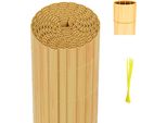 Hengda Pvc Privacy Schermo Mat Privacy Recinzione Balcone Frangivento Privacy Schermo Per Recinzione Bambù 160X800Cm