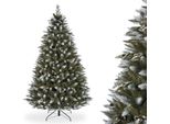 Albero Di Natale In Pvc Premium Abete Innevato Con Rami In Pe 250