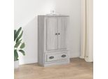 Vidaxl Credenza Grigio Sonoma 60X35,5X103,5 Cm Materiale A Base Di Legno