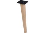 Gamba Per Mobili Nordic 300 Mm, Faggio