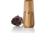Adhoc MP701 Macinao Macina Pepe Yono 15Cm, Acciaio Inox | Legno Di Acacia