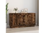 Vidaxl Credenza Rovere Fumé 102X35X55 Cm Materiale A Base Di Legno