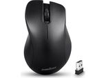 Perixx PERIMICE-621 B, Mouse Wireless Con Clic Silenzioso E Design Ergo