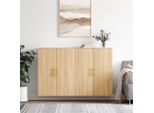 Vidaxl Armadi A Muro 2 Pezzi Rovere Sonoma 69,5X34X90 Cm