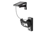 Lampada Solare Da Parete Per Esterni Con Sensore Led 2,4W Valpovo Nero 77019 Rabalux