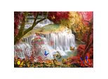 Puzzle Grafika Cascata Nella Foresta Profonda 2000 Pezzi