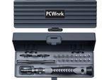 Pcwork, PCW08H, Set Di Cacciaviti Di Precisione, 25 Pezzi