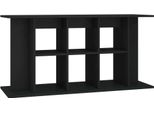 Vidaxl Supporto Per Acquario Nero 120X40X60 Cm Materiale A Base Di Legno