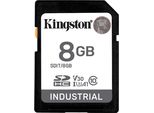 Kingston SDIT/8GB Scheda Sd 8GB Kingston Sdhc Industriale Da -40C A 85C Al Dettaglio