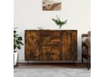 Vidaxl Credenza In Rovere Fumé 101,5X35X70 Cm Materiale A Base Di Legno
