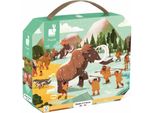 Puzzle Panoramico Janod In Valigia Storia 100 Pezzi