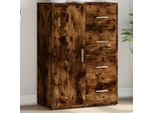 Vidaxl Credenza Rovere Affumicato 60X31X84 Cm Materiale A Base Di Legno