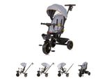 Chipolino Triciclo Max Sport 2 In 1, Triciclo, Portabicchieri, Sedile Reversibile, Cestino Grigio Chiaro