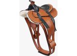 Sella Western Lemieux Toy Pony Tan