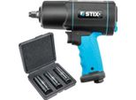 Stix STT-19 Avvitatore A Impulsi Pneumatico Da 1/2" 1900Nm Con Set Di Bussole 17-21Mm"