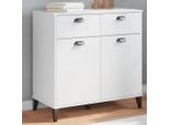 Vidaxl Credenza Viken Bianco 80X40X80 Cm Materiale A Base Di Legno