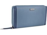 Bugatti Portafoglio Ladies Long Zip Wallet Denim Celeste