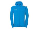 Kempa Emotion 27 Giacca Con Cappuccio - Kempablau/Bianco, Taglia:L