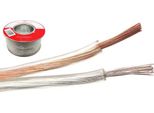 Euroconnex 4515 2X0,5 Mm 100 M Cavo Per Altoparlanti Trasparente Trasparente Taglia Unica