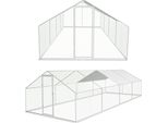 Tolletour Recinto Per Polli Ruspanti 3X8X2M - Pollaio In Metallo 24 M² Con Porta E Serratura
