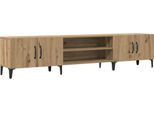 Vidaxl Mobile Tv In Rovere Artisan 180X31,5X40 Cm Materiale A Base Di Legno