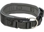 Collare Premium, Extra Largo 33-42 Cm/35 Mm Nero/Grafite